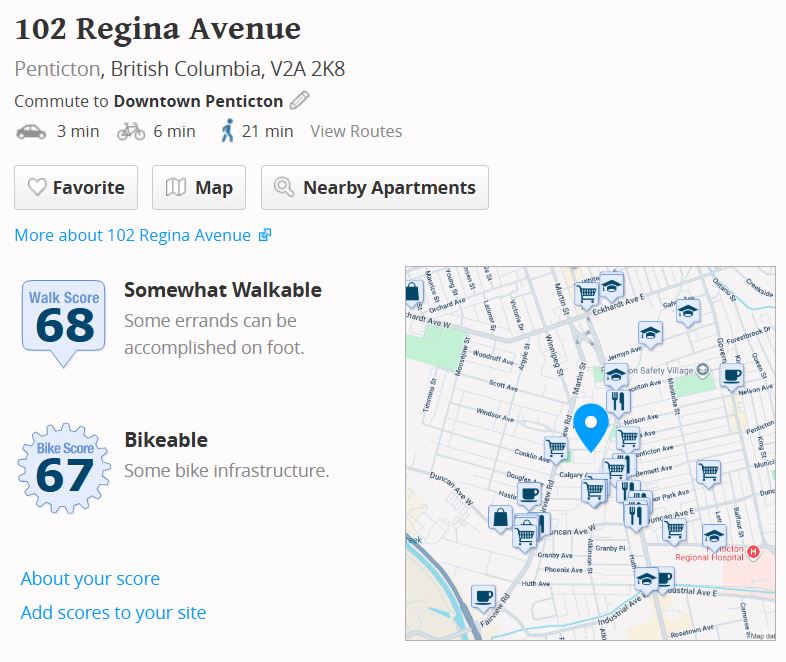 102 Regina Avenue 103 Penticton V2A 2K8